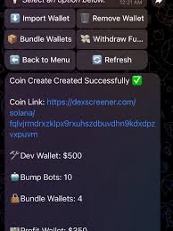 Solana Rug Pull Bot - Coin Creation